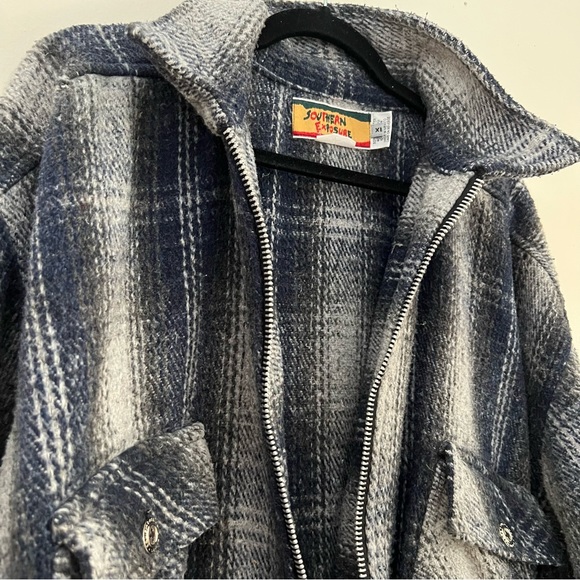 Vintage Plaid oversized Jacket - Picture 4 of 7